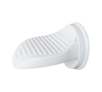 Wall-Mounted Shower Step - 12x12x16cm PP Foot Stool, Non-Slip Pedestal Stand, Shower Footrest with Waterproof Feature | No-Drill Foot Step for Elderly Adults Men Women Home Apartment Hotel Bathroom