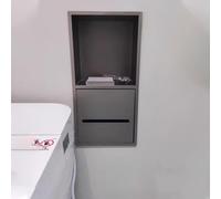 Wall-Mounted Shower with Shelf - Space-Saving Recessed Storage for Modern Bathrooms, Stylish Bath nization Solution, Perfect for Minimalist Décor and Easy Access