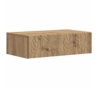 Wall-Mounted Side Table Engineered Wood Storage Vintage Living Room vidaXL