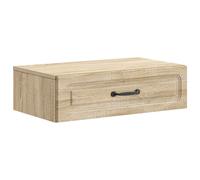 Wall-mounted Side Table Floating Sonoma Oak 59x34.5x17cm Engineered Wood 1Drawer