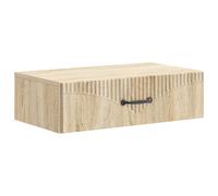Wall-mounted side table Sonoma oak 59 x 34.5 x 17cm wood 1 drawer 60kg modern XL