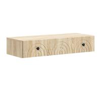 Wall-Mounted Side Table Wall-mounted Engineered Wood Mounts Modern vidaXL