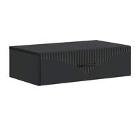 Wall-Mounted Side Table Wall-mounted Engineered Wood Storage Solution vidaXL