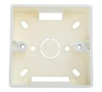 Wall Mounted Single Gang Junctions Box 86 Type Electrical Outlet Mounting White Protections