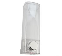 Wall Mounted Soap Dispenser 450ml Suction Cup Bottle for Bathroom Kitchen - Easy Push Pump Liquid Soap Shower Gel Holder Transparent Grey(Transparent)