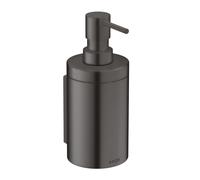 Wall Mounted Soap Dispenser Axor Universal Circular 76x182mm Brushed Black Chrome