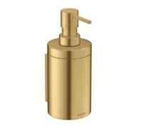 Wall Mounted Soap Dispenser Axor Universal Circular 76x182mm Brushed Gold Optic