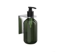 Wall Mounted Soap Dispenser Green Bottle Pump(1 Bottle A) | 304 stainless steel holder, for durable plastic bottle, rust-resistant, secure stable hold on walls