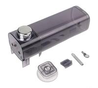 Wall Mounted Soap Dispenser with Suction Convenient and Efficient Design for Your Bathroom Essentials (Transparent gray)