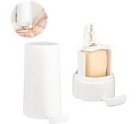 Wall-mounted Soap Grinder for Bar Soap, No-drill Soap Shaver And Dispenser, Waterproof Soap Bar Shredder for Bathroom, Kitchen and Travel Use, Soap Not Include