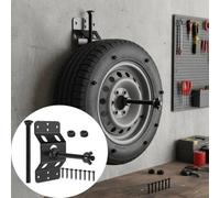 Wall Mounted Spare Wheel Carrier Bracket Tyre Storage Holder Rack