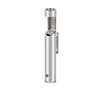 Wall Mounted Stainless Steel Ashtray for Outdoor Use, Locking Design for Commercial Spaces, Durable Ashtray for Hotels and Public Areas, Easy to Install