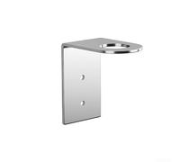 Wall Mounted Stainless Steel Bathroom Soap Dispenser Bottle Holder Storage Rack with Polished Chrome Finish, Easy Installation for Soap, Shampoo or Shower Gel, Space-Saving Organiz(1 Hole A)