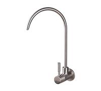 Wall-Mounted Stainless Steel Kitchen Faucet with Swivel Filtered Tap - Durable, Stylish Design for Home Use & Water Purifiers, Perfect for Clean Drinking Water