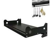 Wall Mounted Stainless Steel Microwave Shelf Spice Storage for a Tidy Cooking Space Kitchen Storage Solution Space Saving Design Durable and Stylish