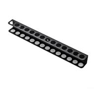 Wall Mounted Steel Tool Rack for Screwdrivers and Pliers Designed for Workshop Garage and Workbench Tool Organization and Quick