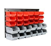 Wall Mounted Storage Bins & Backboards Tool Organiser Shed Shelving Pukkr