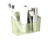 Wall Mounted Storage Box - Wall Mounted Translucent Storage Box | Bathroom Wall Mounted Storage Box with Self Adhesive Hooks, Under The Storage Box