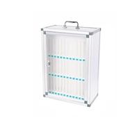 Wall Mounted Storage Cabinet for Phones - Secure Locking Locker for Office, Classroom, and Factory Use - Space Saving Organization Solution