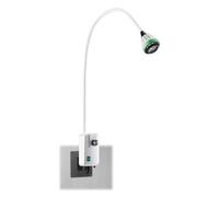 Wall Mounted Surgical Examination Light,With Adjustable Light Spot | 9W LED Medical Surgical Examination Lamp,Flexible Gooseneck Design,For Gynaecology,Outpatient