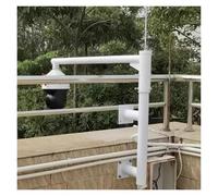 Wall-mounted Surveillance Pole for Spherical Cameras, Solar Panels/Camera Mounting Bracket Pole Easy Assemble & Disassemble, Splicing Type CCTV Pole(B,1000mm/39.4 in)