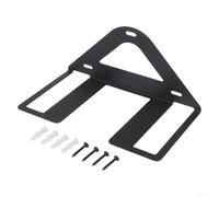 Wall Mounted Table Tennis Racket Stand Metal Bat Holder Organizer For 4 Paddles And 6 Balls Black Pong Storage Rack With Installation Hardware