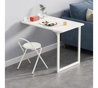 Wall Mounted Table,Wooden Wall Mounted Folding Table,Multifunctional Computer Desk,For Small Spaces, Home Office, Dining, Laundry Room, Kitchen, Bar