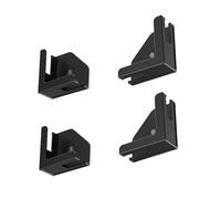 Wall Mounted Tablet Holder - 4 Pack Universal Smartphone Walls Tablet Dock, Heavy Duty Space-saving Stand for Devices up to 20mm thick, modern ABS