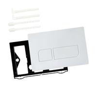 Wall Mounted Tanks Flush Panel Replacement Double Flushing Actuator Plate for UP300 UP320 Concealed Water Tanks Water Panel Toilet Flush Plate