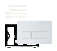 Wall Mounted Tanks Flush Panel Replacement Double Flushing Actuator Plate for UP300 UP320 Concealed Water Tanks Concealed Tanks Panel Flush Press Board