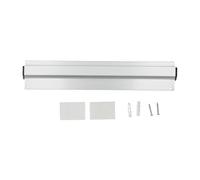 Wall Mounted Ticket Rack Aluminum Alloy Receipt Holder Kitchen Rail Menu Order Organizer for Restaurant Cafe Bar Hotel Bulletin Board Durable proof Anti (40CM)