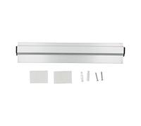 Wall Mounted Ticket Rack Aluminum Alloy Receipt Holder Kitchen Rail Menu Order Organizer for Restaurant Cafe Bar Hotel Bulletin Board Durable proof Anti (30CM)