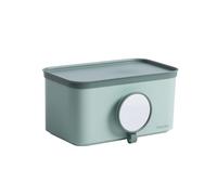 Wall Mounted Tissue Box Holder with Storage Shelf - Stylish Pink Tissue Dispenser for Home, Kitchen, and Bedroom - Convenient Paper Tissue Storage Solution