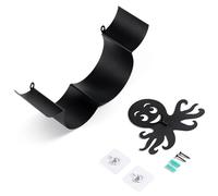 Wall Mounted Tissue Holder - Design Toilet Paper Rack Small Bathroom Storage Rack Cute Squid Organizer | Space-saving Farmhouse Tp Dispenser for Guest Toilet, Guest Toilet