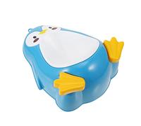 Wall Mounted Toilet Boy Training Urinal with Fun Aiming Children Penguin Cartoon Kids Urinal Potty Boys Potty Urinal Standing Potty (Blue) Portable Toilet