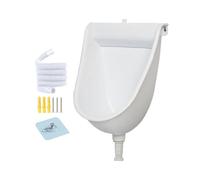 Wall-Mounted Toilet - Flash Urine Separator, Space-saving, Durable Construction for Easy Clean Hygienic Design | Perfect for Home, Dorm, Garden, RV Apartment, Dad, Boyfriend, Grandpa