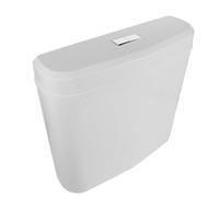 Wall Mounted Toilet Flush Tank White PP Dual Button Water Saving Design | Standard Squat Toilet Fittings, Concealed Pipe Layout, Universal Compatibility, Suitable for Home Renovation and High Traffic