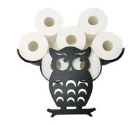 Wall Mounted Toilet Paper Holder - Floating Bathroom Shelf Organizer, Cute Pet Door | Wrought Iron Door Without Drill, Roll Holders Dec