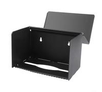 Wall Mounted Toilet-Paper Holder for Bathroom Storage, No Drill Installation, Sturdy Rust-Resistant Design for Humid Environments, Holds Roll and Wipes, Universal-Fit(D-2)