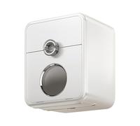 Wall Mounted Toilet Paper Holder, Waterproof Toilet Paper Holder, Paper Roll Holder with Drawer, Tissue Box with Large Capacity, Toilet Paper Storage Box, Double Layer Tissue Box, Bathroom Tissue Box