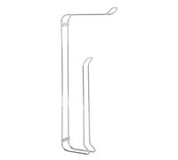 Wall Mounted Toilet Roll Holder Caddy, 5 Year Rust Free Guarantee