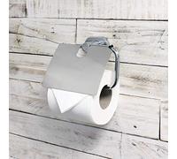Wall Mounted Toilet Roll Paper Holder with Cover by ECOSPA