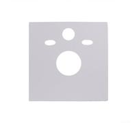 Wall-Mounted Toilet Soundproofing Mat| Noise-Reducing For EVA Cushioning Pad for Flush For Silence| For Impact Protection Liner for Modern Bathroom Fixtures| White