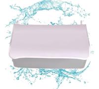 Wall Mounted Toiletry Bag, Wall Storage Bag | Clothes Towel Storage Pouch Organizer - Wall Mounted Storage Bag with Lid, Wall Pouch, Organizer, Light pink, Se référer au descriptif, Refer to