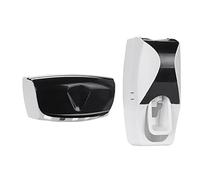 Wall Mounted Toothbrush Holder, Automatic Toothpaste Dispenser, Bathroom Wall Mount for Toothbrushes, for Bathroom, Toilet, Family, Sink, Worktop, Shower and Domestic