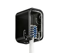 Wall Mounted Toothbrush Holder - Bathroom Organizer No Drilling, Strong Adhesive Holder 4.2 x 3 cm, Technical Specs, Electric Brush Holder, Moisture Resistant ABS Housing