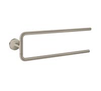 Wall Mounted Towel Rack Axor Universal Circular 55x138mm Brushed Nickel