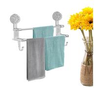 Wall Mounted Towel Rail - Towel Bar with Suction Cup, Removable Towel Bar | Self-Adhesive Towel Rail with Suction Cup, Towel Holder for Shower, Door, Self-Adhesive Towel Rail, a