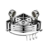 Wall-Mounted Transparent Bathroom Shelf - Modern Anti-Rust Storage Solution for Toilet & Bath Stylish for Home Decor