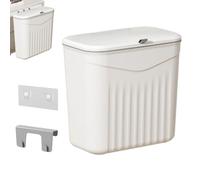 Wall Mounted Trash Can - Hanging Waste Bin | Cabinet Mount Garbage Box | Compact Disposal For Wall | Home Organization For Over Door Under Cabinet Home Offices RV Pantry Apartment Closet Dormitory
